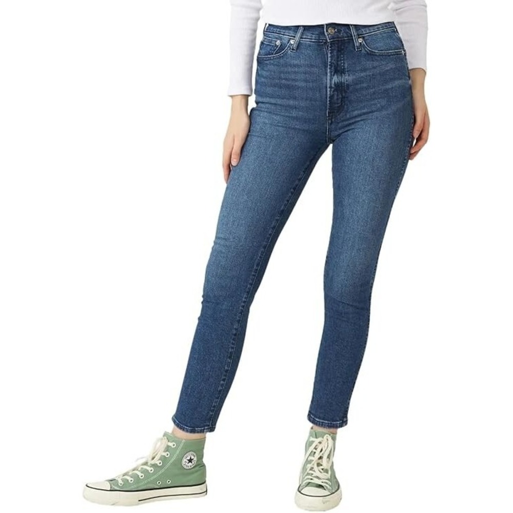 GAP Womens Blue High Rise Vintage Slim Medium Wash Jeans Size 4/27S